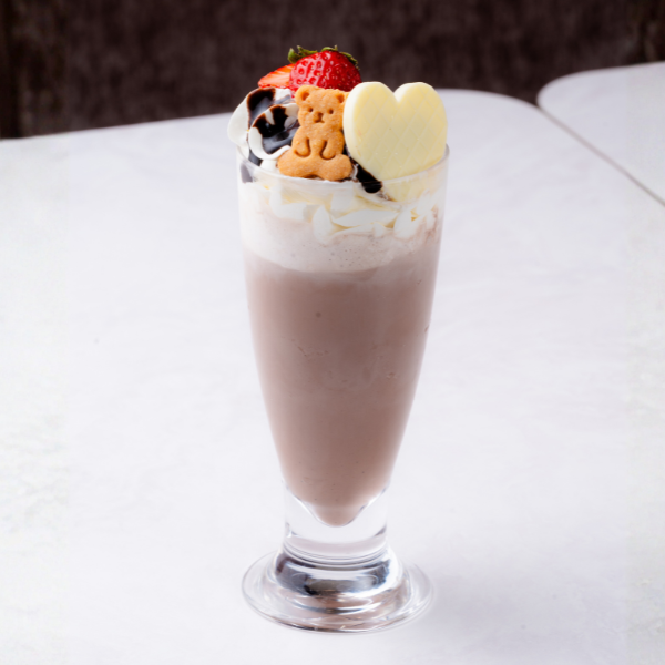 くまさんココア 〜白ハート〜